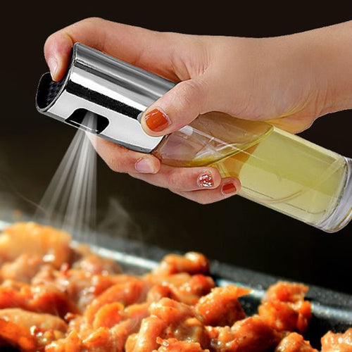 1 UNIDS Cocina Hornear Vidrio Rociador de Aceite de Oliva Spray de Aceite Botella Vacía Botella de Vinagre Dispensador de Aceite Ensalada de Cocina BBQ AP11091505